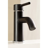 Concord Single-Handle 1-Hole Deck Mount Bathroom Faucet with Push Pop-Up