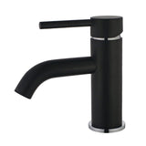 Concord Single-Handle 1-Hole Deck Mount Bathroom Faucet with Push Pop-Up