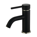 Concord Single-Handle 1-Hole Deck Mount Bathroom Faucet with Push Pop-Up