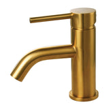 Concord Single-Handle 1-Hole Deck Mount Bathroom Faucet with Push Pop-Up