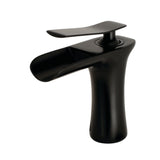 Executive Single-Handle 1-Hole Deck Mount Bathroom Faucet with Push Pop-Up