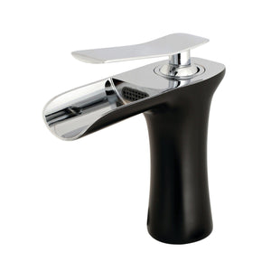 Executive One-Handle 1-Hole Bathroom Faucet with Push Pop-Up Drain