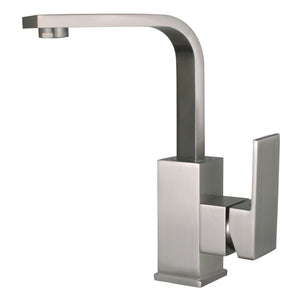 Claremont One-Handle 1-Hole Bathroom Faucet with Push Pop-Up Drain