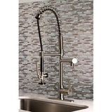 Continental Single-Handle 1-Hole Deck Mount Pre-Rinse Kitchen Faucet