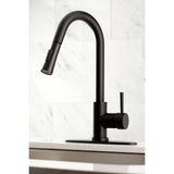 Concord Single-Handle Pull-Down Kitchen Faucet