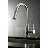 Concord Single-Handle Pull-Down Kitchen Faucet