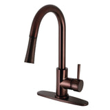 Concord Single-Handle Pull-Down Kitchen Faucet