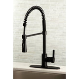 Continental Single-Handle 1-Hole Deck Mount Pre-Rinse Kitchen Faucet