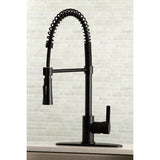 Continental Single-Handle 1-Hole Deck Mount Pre-Rinse Kitchen Faucet