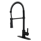 Continental Single-Handle 1-Hole Deck Mount Pre-Rinse Kitchen Faucet