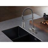 Continental Single-Handle 1-Hole Deck Mount Pre-Rinse Kitchen Faucet