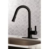 Continental Single-Handle Pull-Down Kitchen Faucet