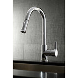 Continental Single-Handle Pull-Down Kitchen Faucet