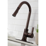 Continental Single-Handle Pull-Down Kitchen Faucet