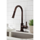 Continental Single-Handle Pull-Down Kitchen Faucet