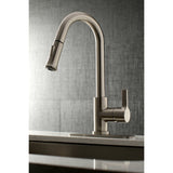 Continental Single-Handle Pull-Down Kitchen Faucet