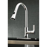 Continental Single-Handle Pull-Down Kitchen Faucet