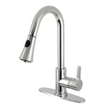 Continental Single-Handle Pull-Down Kitchen Faucet