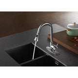 Concord Single-Handle Pull-Down Kitchen Faucet