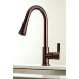 Continental Single-Handle Pull-Down Kitchen Faucet