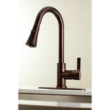 Continental Single-Handle Pull-Down Kitchen Faucet