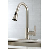 Continental Single-Handle Pull-Down Kitchen Faucet