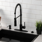 Concord Single-Handle 1-Hole Deck Mount Pre-Rinse Kitchen Faucet