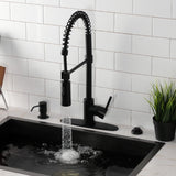 Concord Single-Handle 1-Hole Deck Mount Pre-Rinse Kitchen Faucet