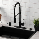 Paris Single-Handle 1-Hole Deck Mount Pre-Rinse Kitchen Faucet