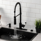 Paris Single-Handle 1-Hole Deck Mount Pre-Rinse Kitchen Faucet