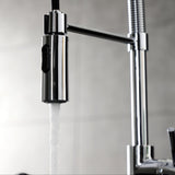 Concord Single-Handle 1-Hole Deck Mount Pre-Rinse Kitchen Faucet