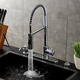 Concord Single-Handle 1-Hole Deck Mount Pre-Rinse Kitchen Faucet