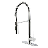 Concord Single-Handle 1-Hole Deck Mount Pre-Rinse Kitchen Faucet