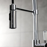 Paris Single-Handle 1-Hole Deck Mount Pre-Rinse Kitchen Faucet