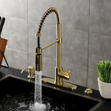 Concord Single-Handle 1-Hole Deck Mount Pre-Rinse Kitchen Faucet