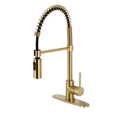 Concord Single-Handle 1-Hole Deck Mount Pre-Rinse Kitchen Faucet