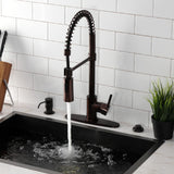 Concord Single-Handle 1-Hole Deck Mount Pre-Rinse Kitchen Faucet