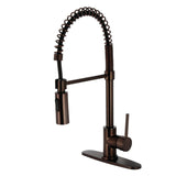 Concord Single-Handle 1-Hole Deck Mount Pre-Rinse Kitchen Faucet