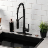 Concord Single-Handle 1-Hole Deck Mount Pre-Rinse Kitchen Faucet