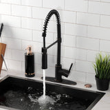 Concord Single-Handle 1-Hole Deck Mount Pre-Rinse Kitchen Faucet