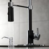 Concord Single-Handle 1-Hole Deck Mount Pre-Rinse Kitchen Faucet