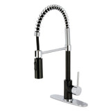 Concord Single-Handle 1-Hole Deck Mount Pre-Rinse Kitchen Faucet