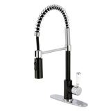 Paris Single-Handle 1-Hole Deck Mount Pre-Rinse Kitchen Faucet