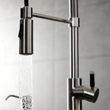 Kaiser Single-Handle 1-Hole Deck Mount Pre-Rinse Kitchen Faucet