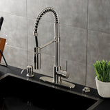 Concord Single-Handle 1-Hole Deck Mount Pre-Rinse Kitchen Faucet