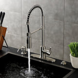 Concord Single-Handle 1-Hole Deck Mount Pre-Rinse Kitchen Faucet