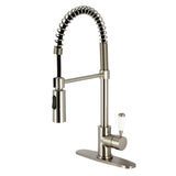 Paris Single-Handle 1-Hole Deck Mount Pre-Rinse Kitchen Faucet