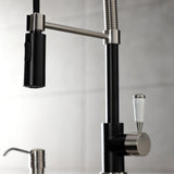 Paris Single-Handle 1-Hole Deck Mount Pre-Rinse Kitchen Faucet