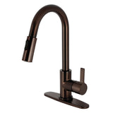 Continental Single-Handle Pull-Down Kitchen Faucet