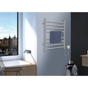 Templeton Wall Mount Hardwired/Plug-In Electric Towel Warmer